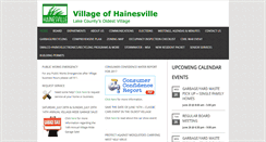 Desktop Screenshot of hainesville.org